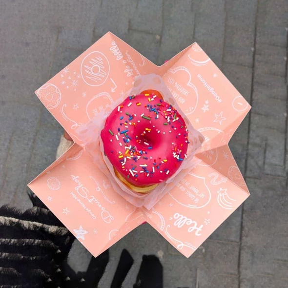 custom donut box