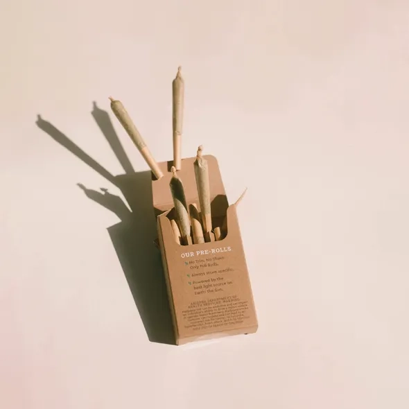 Kraft hemp pre roll boxes