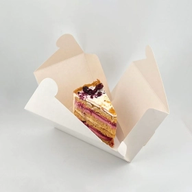 Custom cake slice boxes