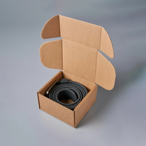 Corrugated belt boxes