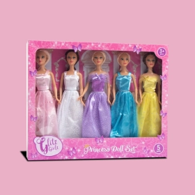 Custom barbie doll box