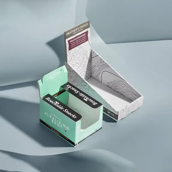 four corners with display lid boxes