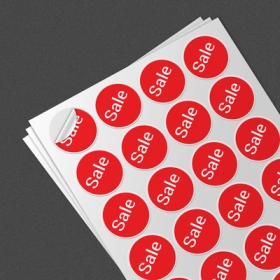 custom sticker sheet labels