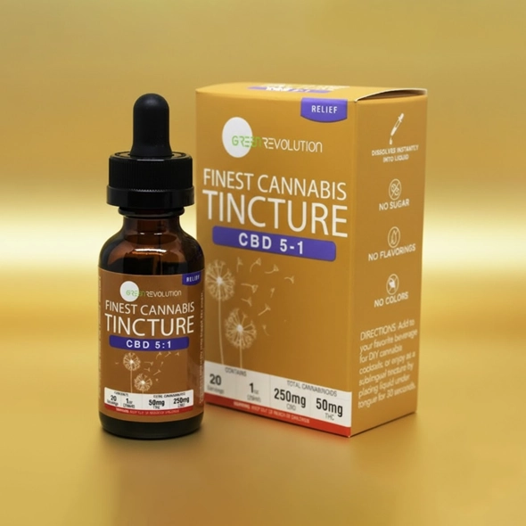 Custom CBD Tincture Box