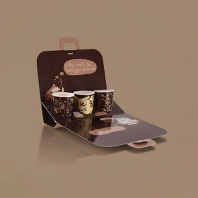 printed Coffee Carrier packaging