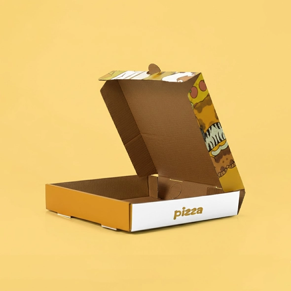 Custom Corrugated Pizza packaging