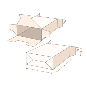 snap lock bottom boxes templates