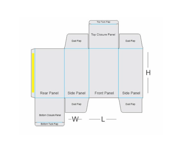 custom Reverse Tuck End Paper Boxes Canada