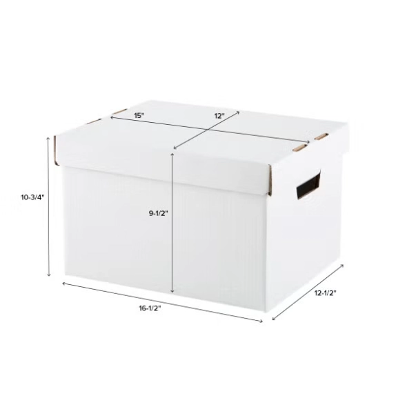 File Boxes With Lids