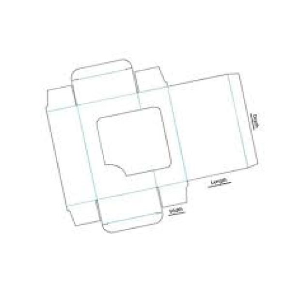 Triangular Tray Lid box