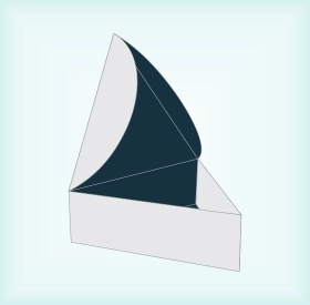 custom Triangular Tray Lid